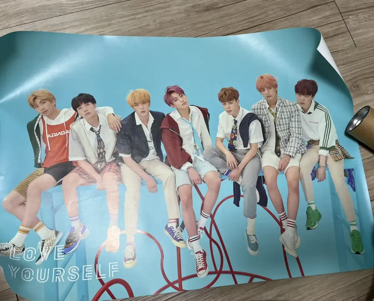 방탄 포스터 LOVE YOUR SELF_ANSWER_F